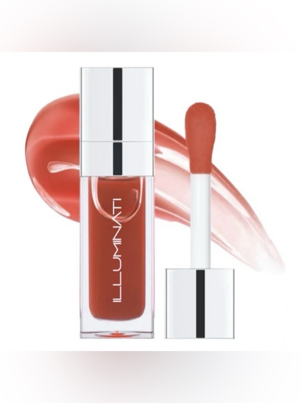 ILLUMINATI Tinted Glowing Lip Oil in Walnut, NEW in Box!